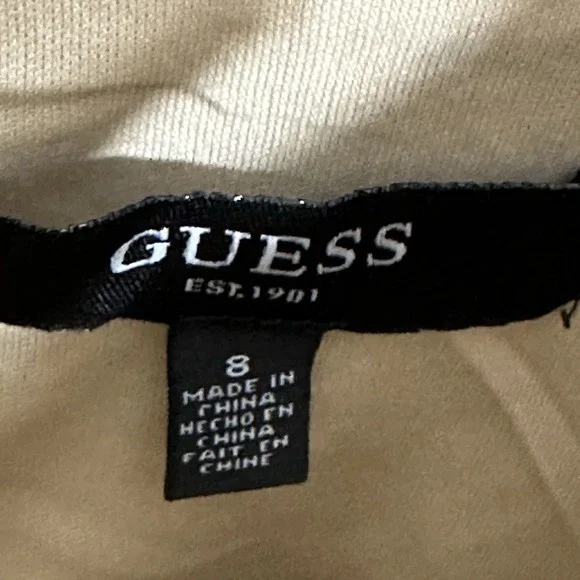 GUESS Women's Size 8 Blue Bonded Lace Cutout One Shoulder Dress NEW - Picture 9 of 14